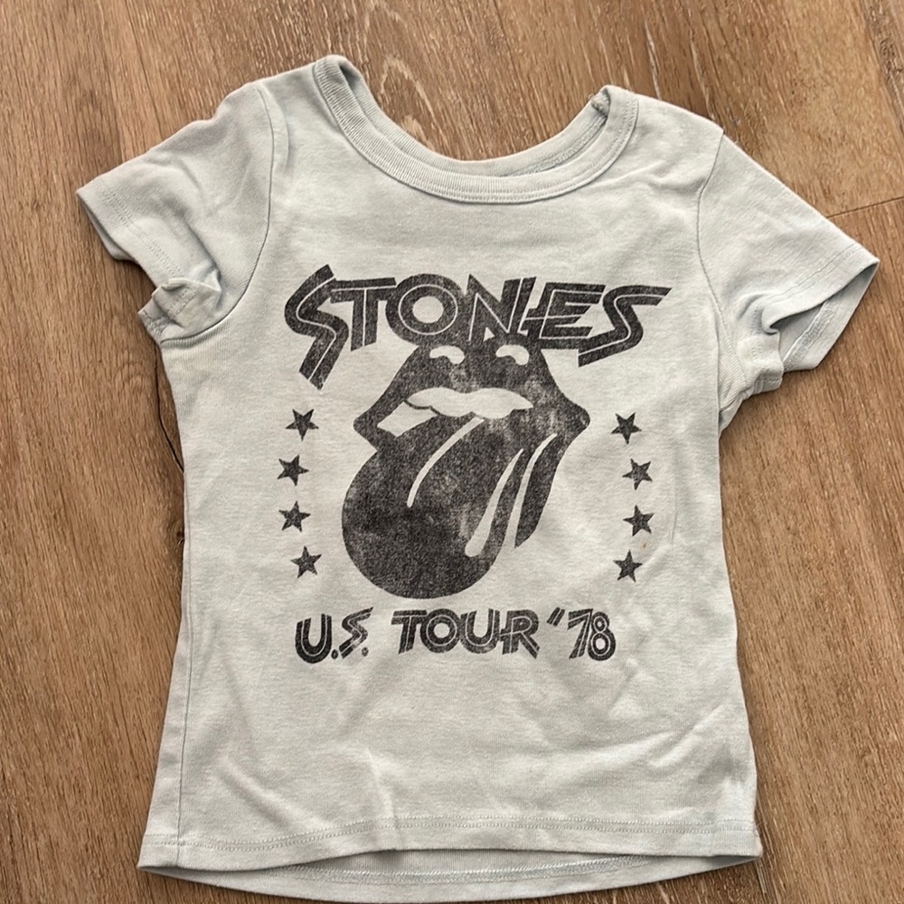 Urban outfitter Rolling Stones Kids Graphic Tee - Gray size S